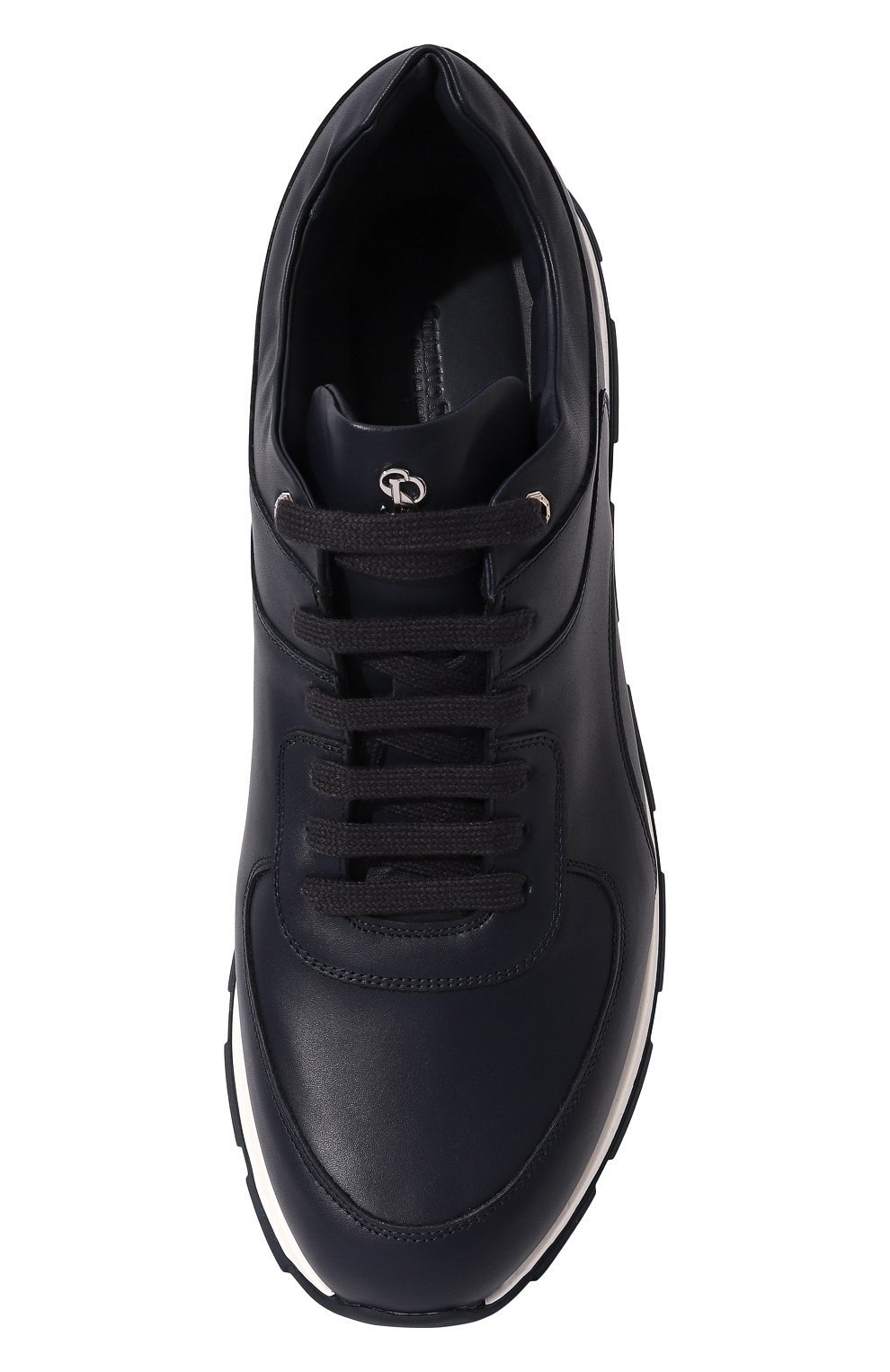 Кожаные кроссовки STEFANO RICCI темно-синего цвета по цене 94150 руб., арт. US61_G6436/WY, фото 6 Кожаные кроссовки STEFANO RICCI, арт. US61_G6436/WY, фото 6