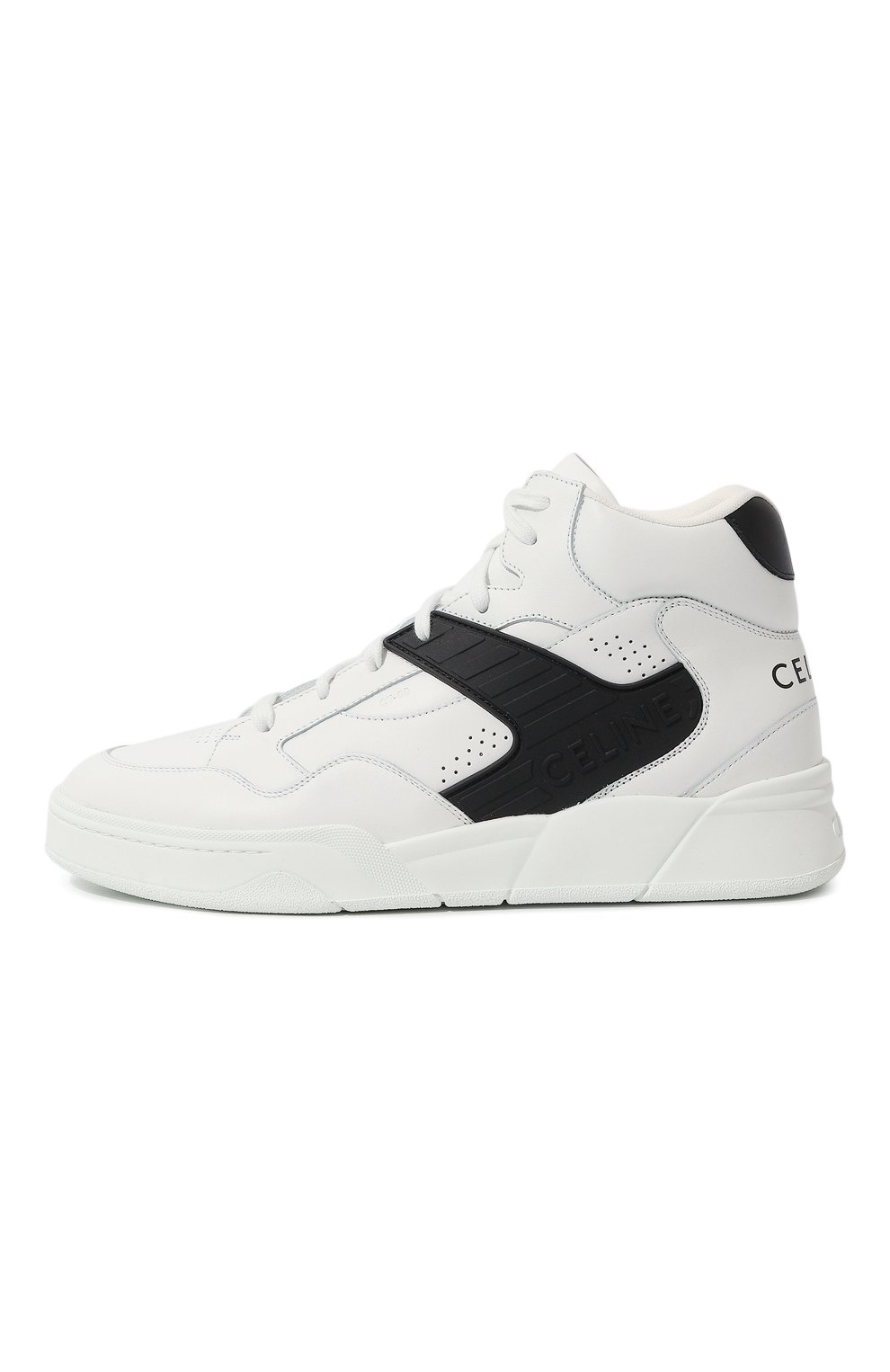 Кожаные кеды trainer-ct 06 CELINE белого цвета по цене 94150 руб., арт. 35313/3840C, фото 4 Кожаные кеды trainer-ct 06 CELINE, арт. 35313/3840C, фото 4