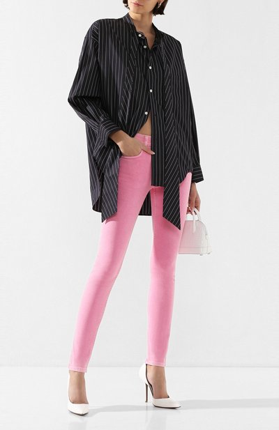Джинсы BALENCIAGA розового цвета по цене 29450 руб., арт. 557364/TFW06, фото 2 Джинсы BALENCIAGA, арт. 557364/TFW06, фото 2