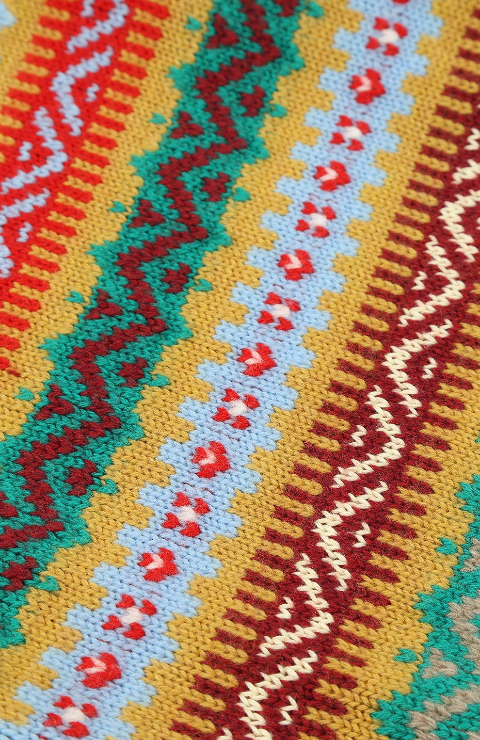 Вязаный пуловер из шерсти с принтом GUCCI, арт. 475572/X9C63, фото 3