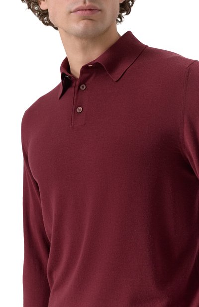 Шерстяное поло COLOMBO, арт. MA00227/2-80APL, фото 5