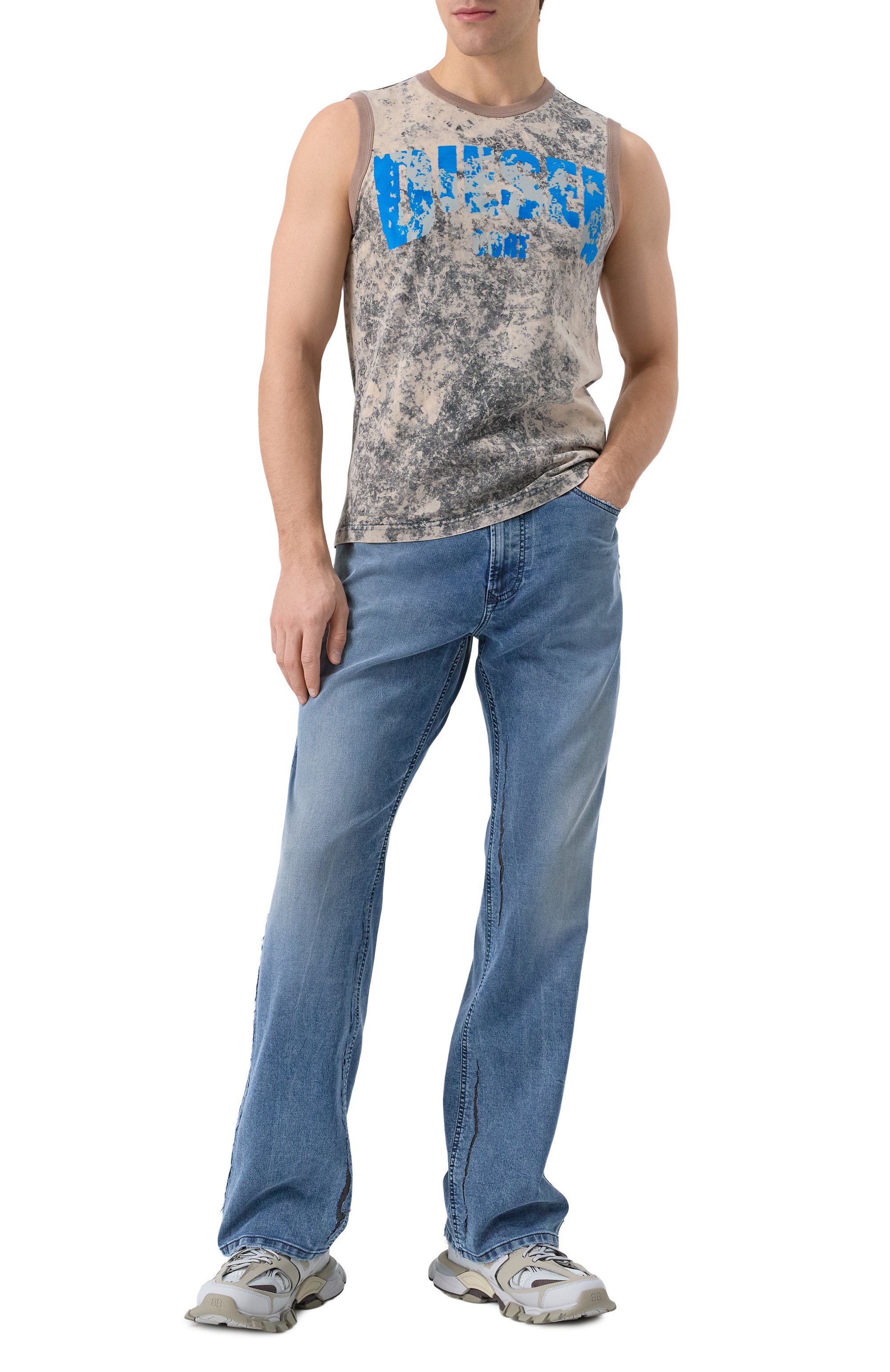 Хлопковая майка DIESEL, арт. A16161/0GIAR, фото 2