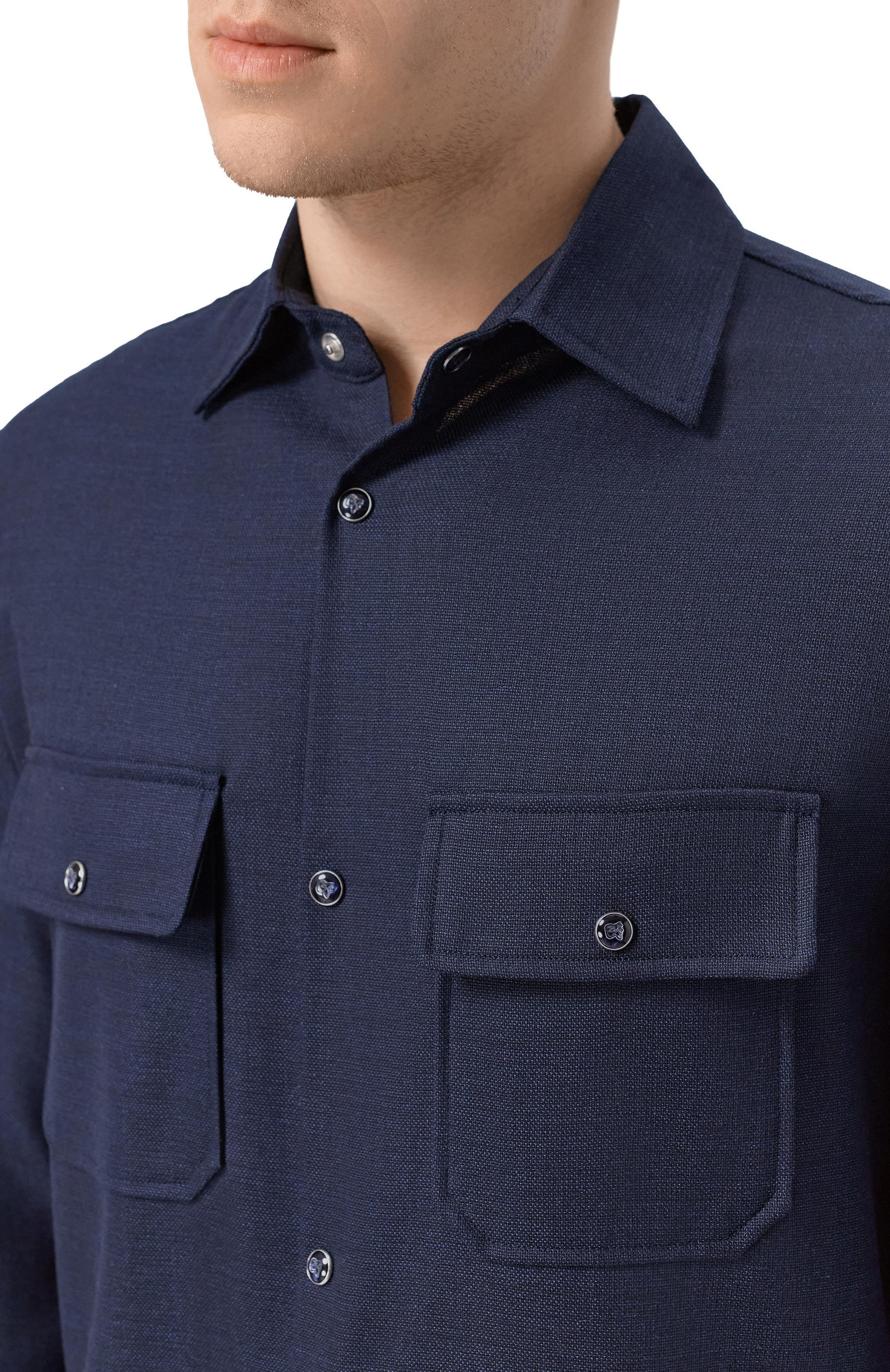 Шерстяная рубашка MARCO PESCAROLO, арт. NEXT/5318, фото 5