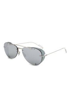 Женские солнцезащитные очки DIOR EYEWEAR серебряного цвета, арт. DI0RCHR0MA1 010 0T | Фото 1 (Кросс-КТ: С/з-унисекс; Региональные ограничения белый список (Axapta Mercury): Не проставлено, RU; Нос: Не проставлено; Тип очков: С/з; Статус проверки: Проверено, Проверена категория; Материал сплава: Проверено; Очки форма: Авиаторы; Оптика Гендер: оптика-унисекс)