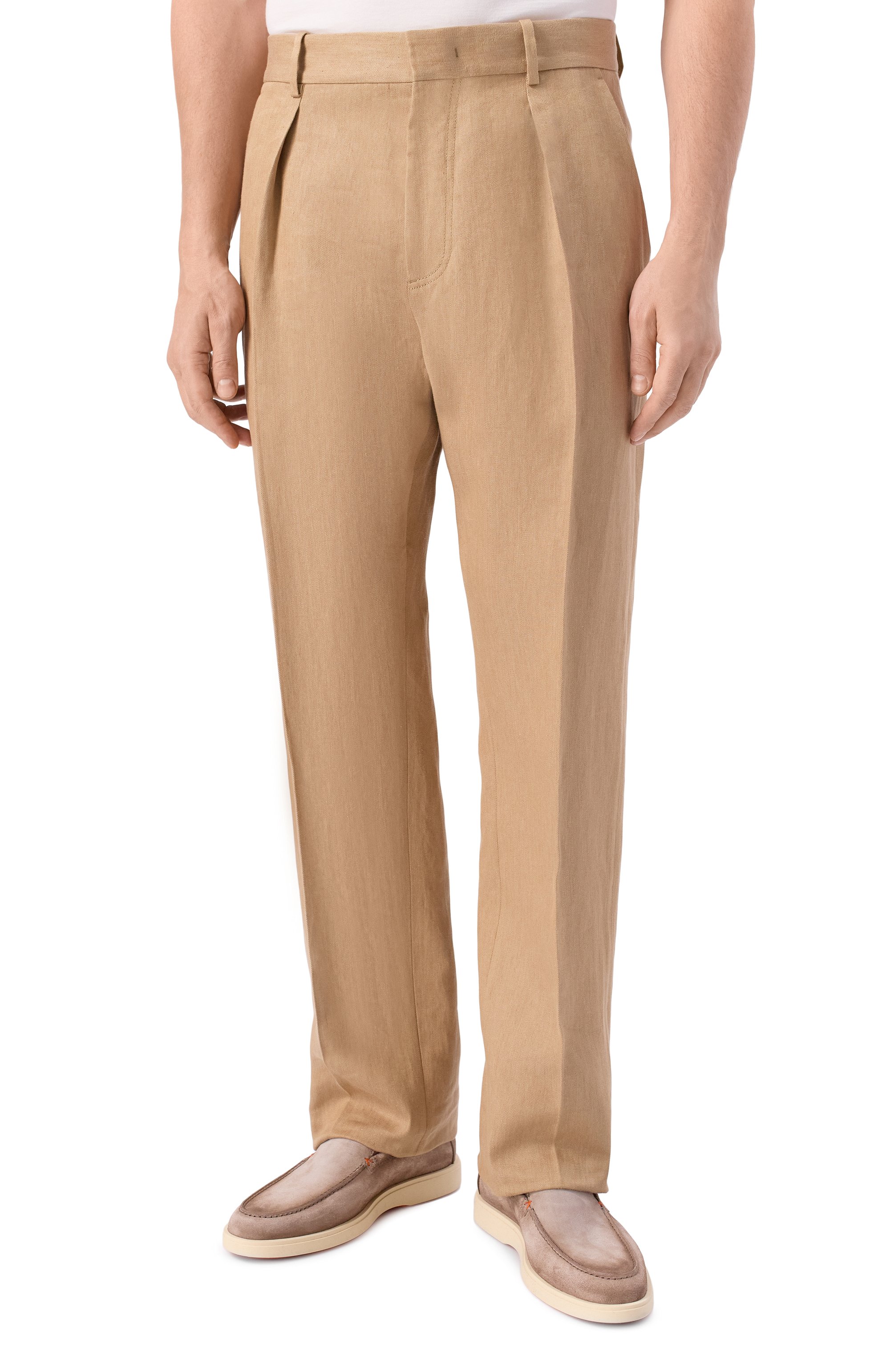 Льняные брюки MVST, арт. M26.2PM.T016/F102 LINEN DENIM, фото 3