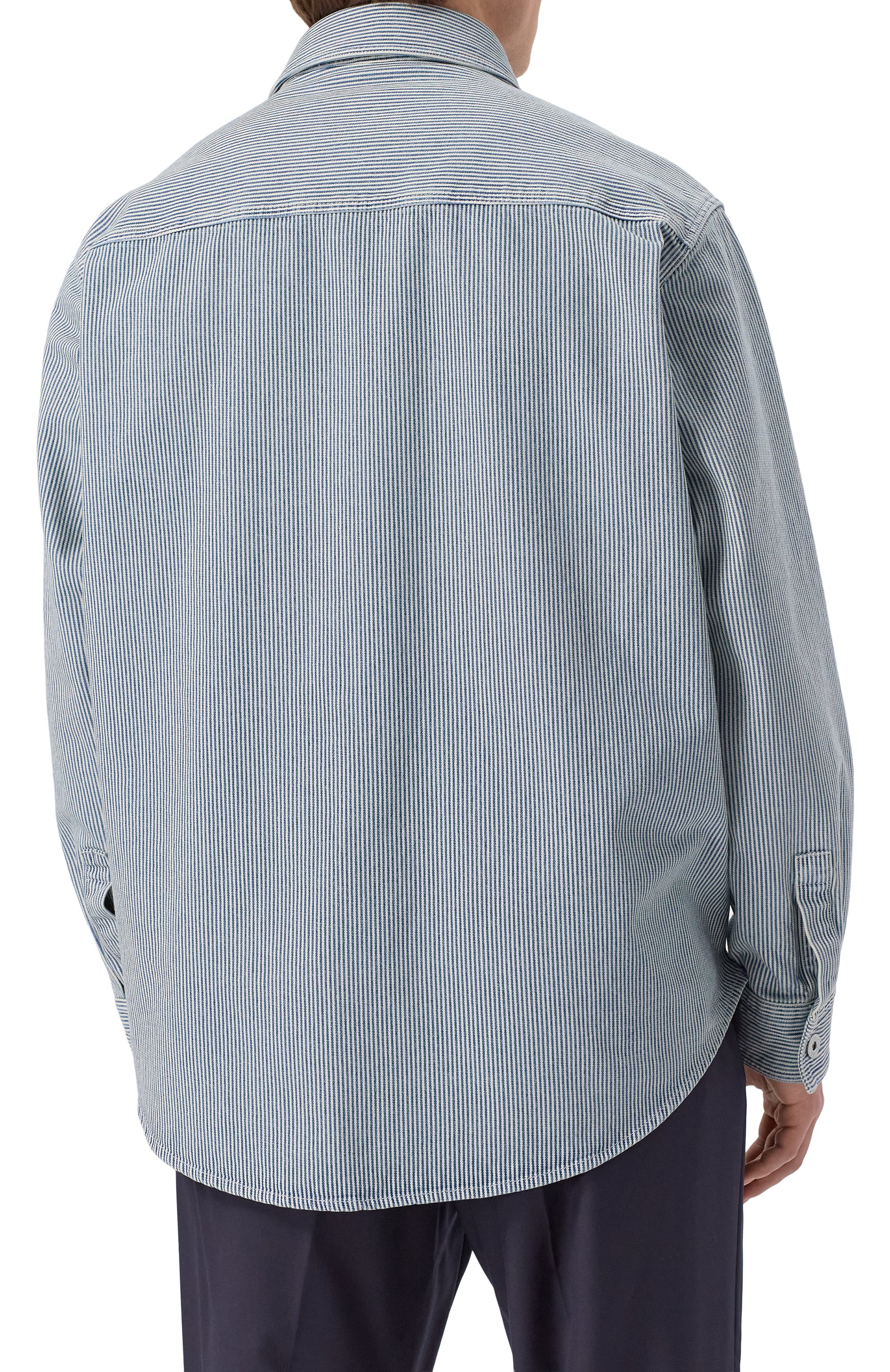 Джинсовая рубашка HUGO BLUE, арт. 50539045, фото 4