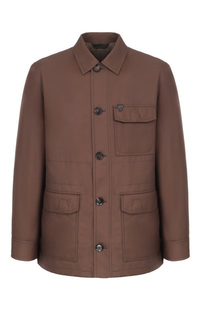 Мужская шелковая куртка BRIONI, арт. SFQS0L/P0410