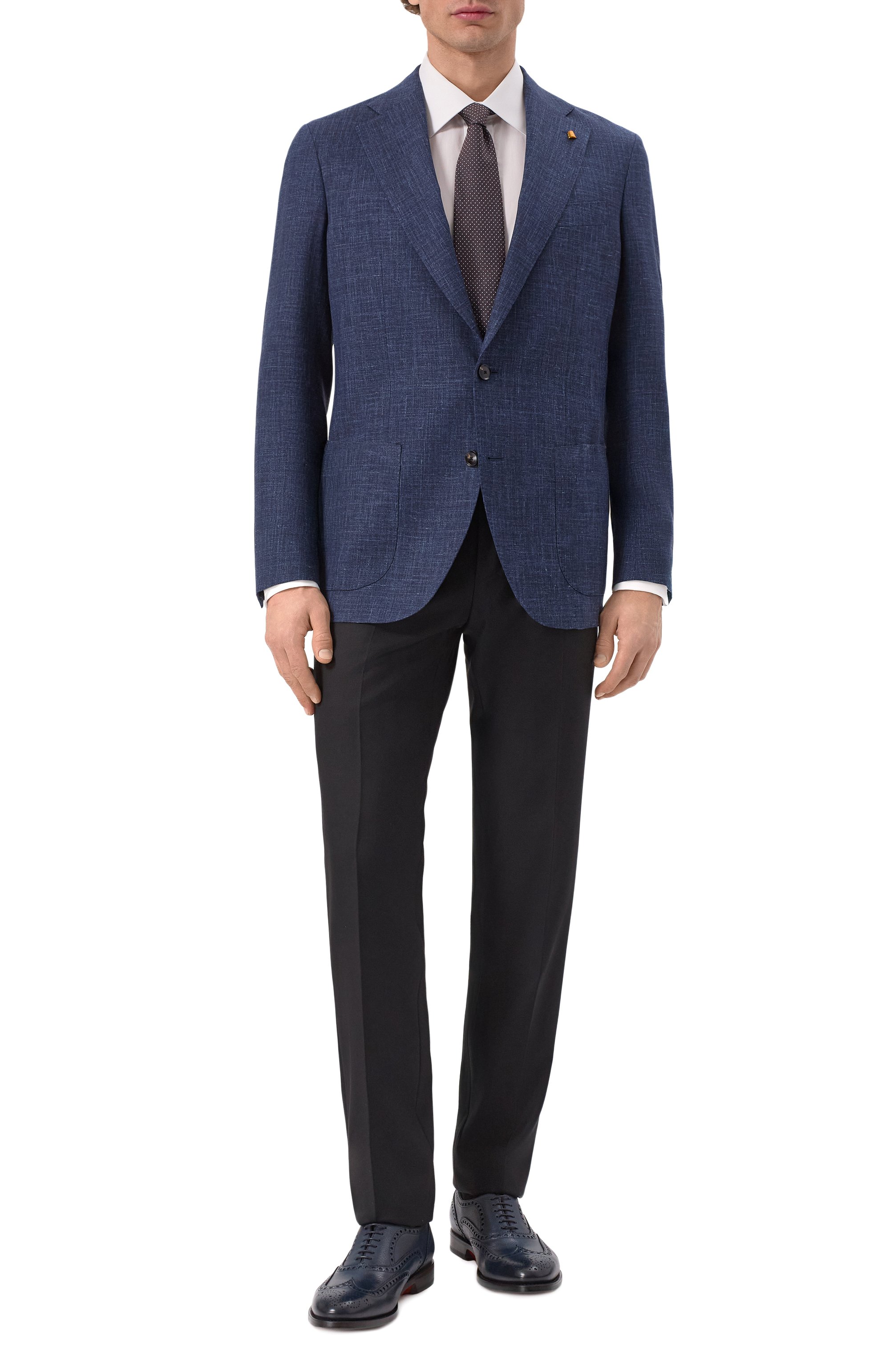 Пиджак из шерсти и шелка SARTORIA LATORRE, арт. EF74/UH0384, фото 2