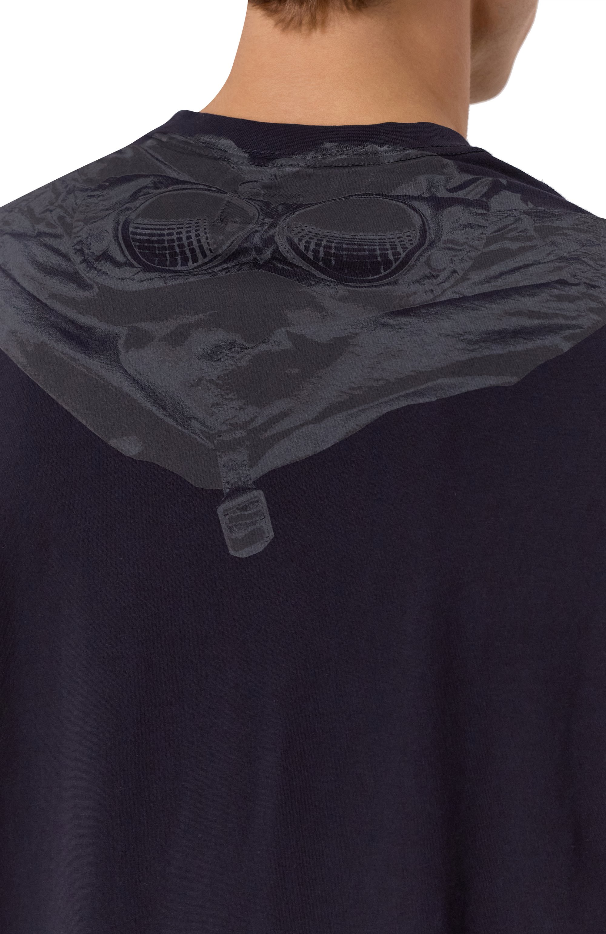 Хлопковая футболка C.P. COMPANY, арт. 18CMTS030A005100W, фото 5