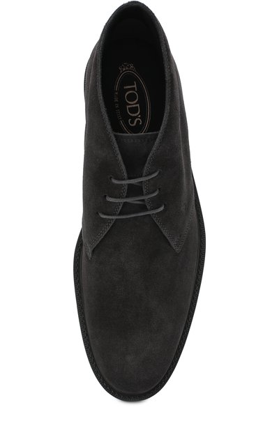 Замшевые ботинки на шнуровке TOD’S, арт. XXM45A00D80RE0B603, фото 5