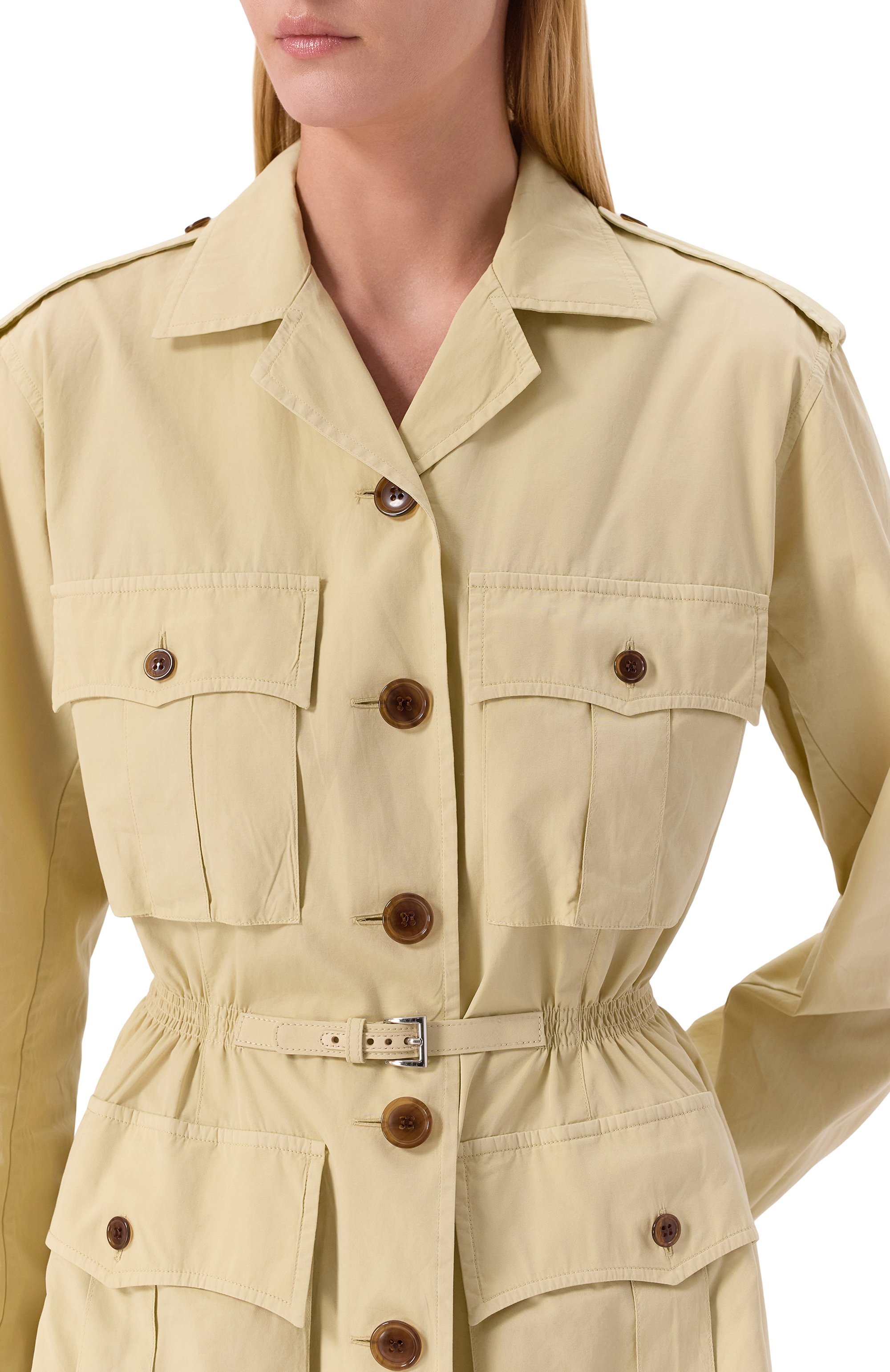 Хлопковое платье PRADA, арт. P3N24E/15B5, фото 4