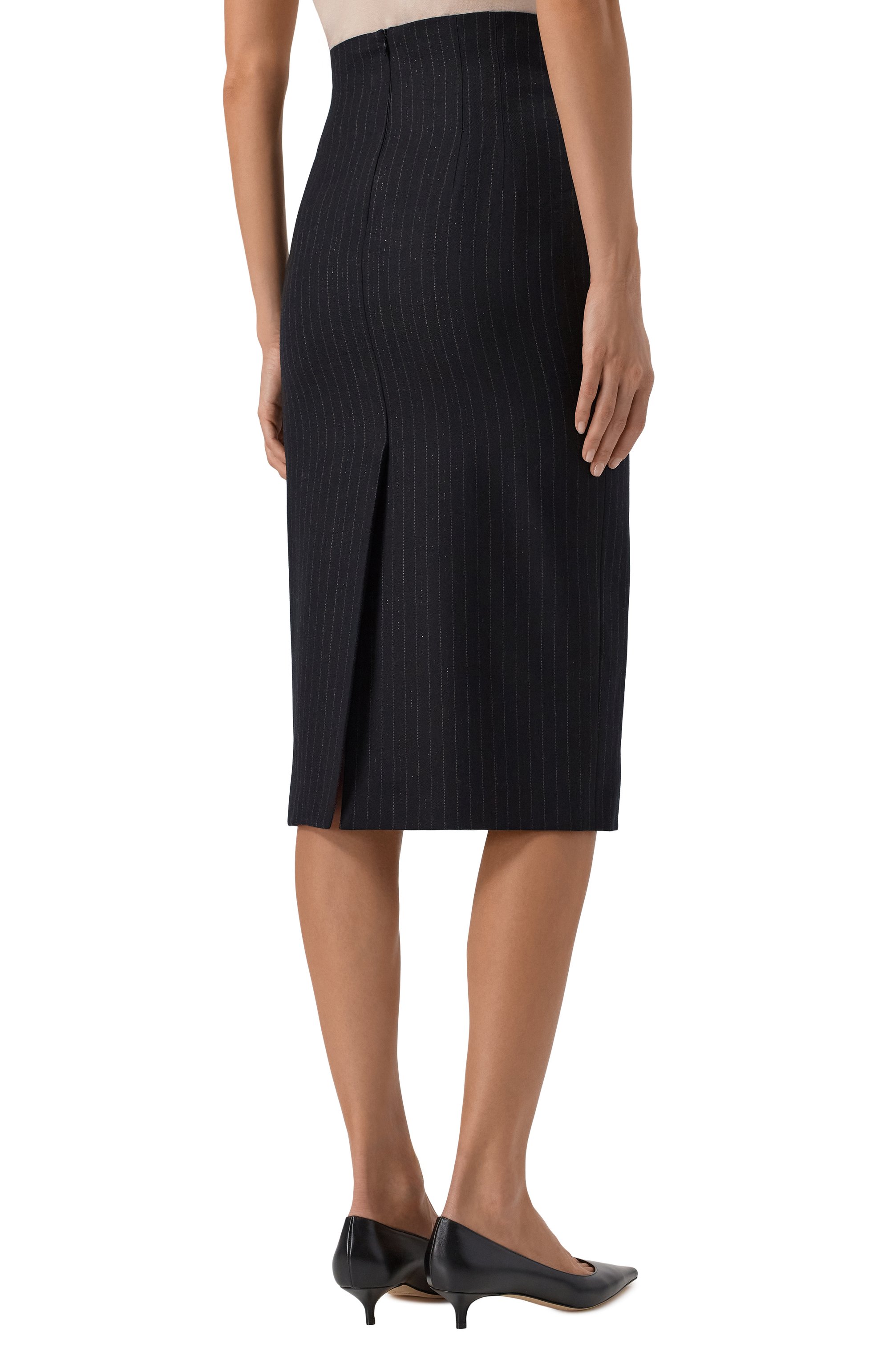 Шерстяная юбка KITON, арт. D58213K0564G01, фото 4