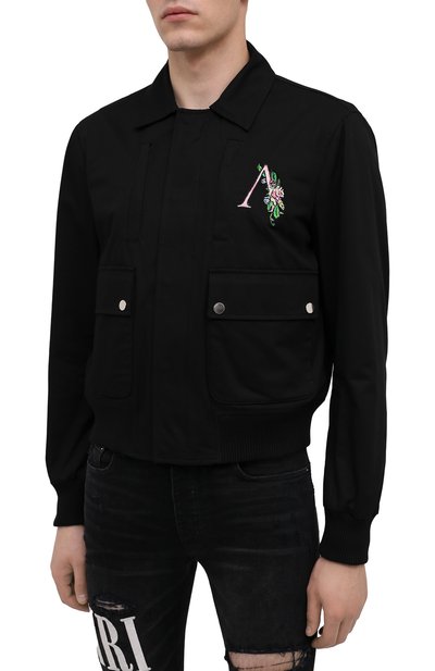 Хлопковый бомбер AMIRI, арт. F0M04175C0, фото 4
