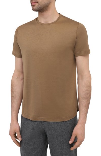 Футболка из шелка и хлопка LORO PIANA, арт. FAF6128, фото 3