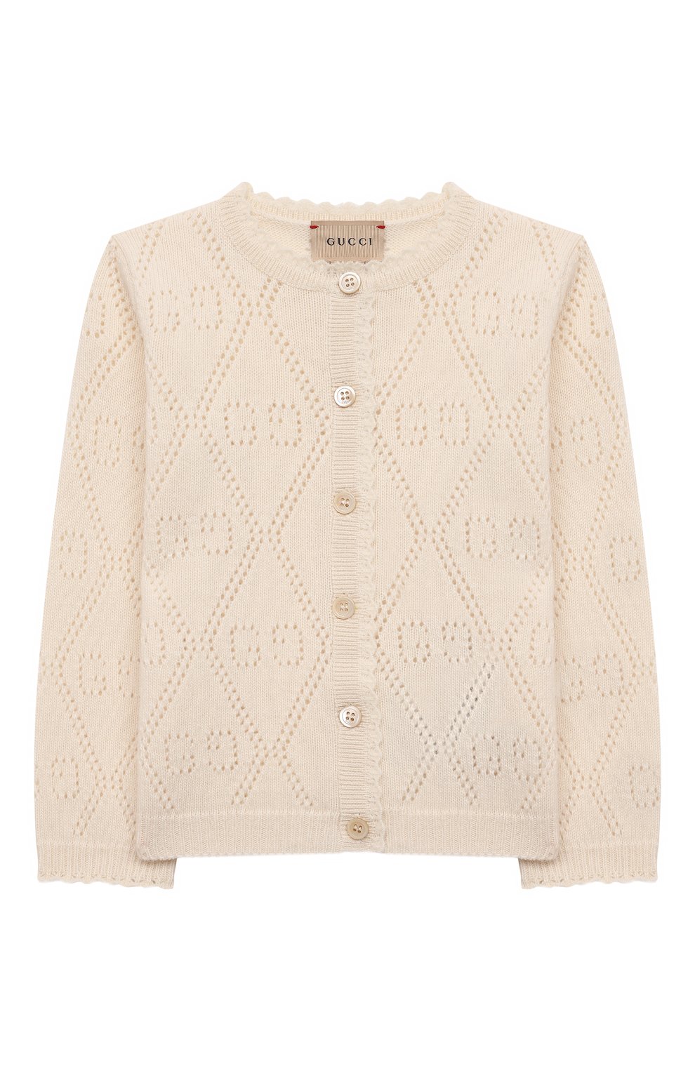 Шерстяной кардиган GUCCI, арт. 642843/XKBXP, фото 1