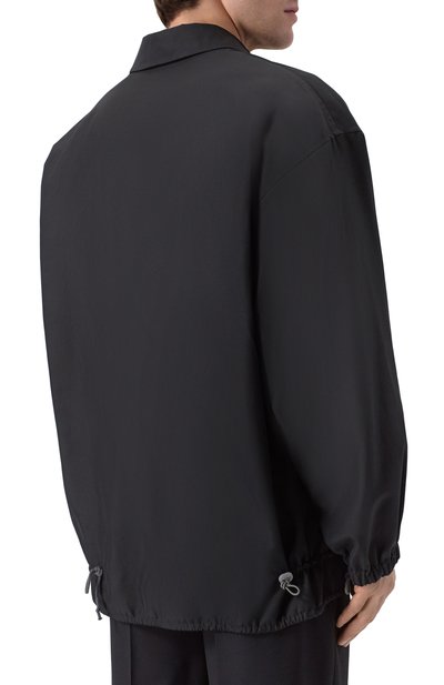 Куртка-рубашка MAGLIANO черного цвета по цене 111000 руб., арт. MGSS260W02016, фото 4 Куртка-рубашка MAGLIANO, арт. MGSS260W02016, фото 4