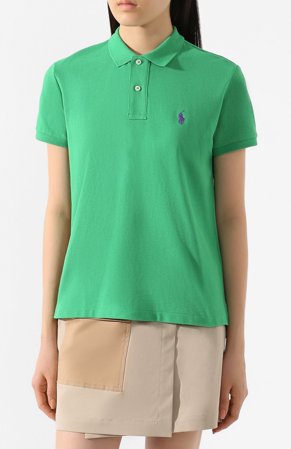 Хлопковое поло POLO RALPH LAUREN, арт. 211506471, фото 3