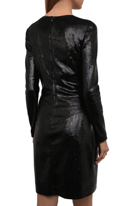 Платье с пайетками Ralph Lauren Чёрный, фото 4
