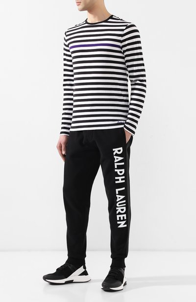 Хлопковые джоггеры RALPH LAUREN, арт. 790736407, фото 2