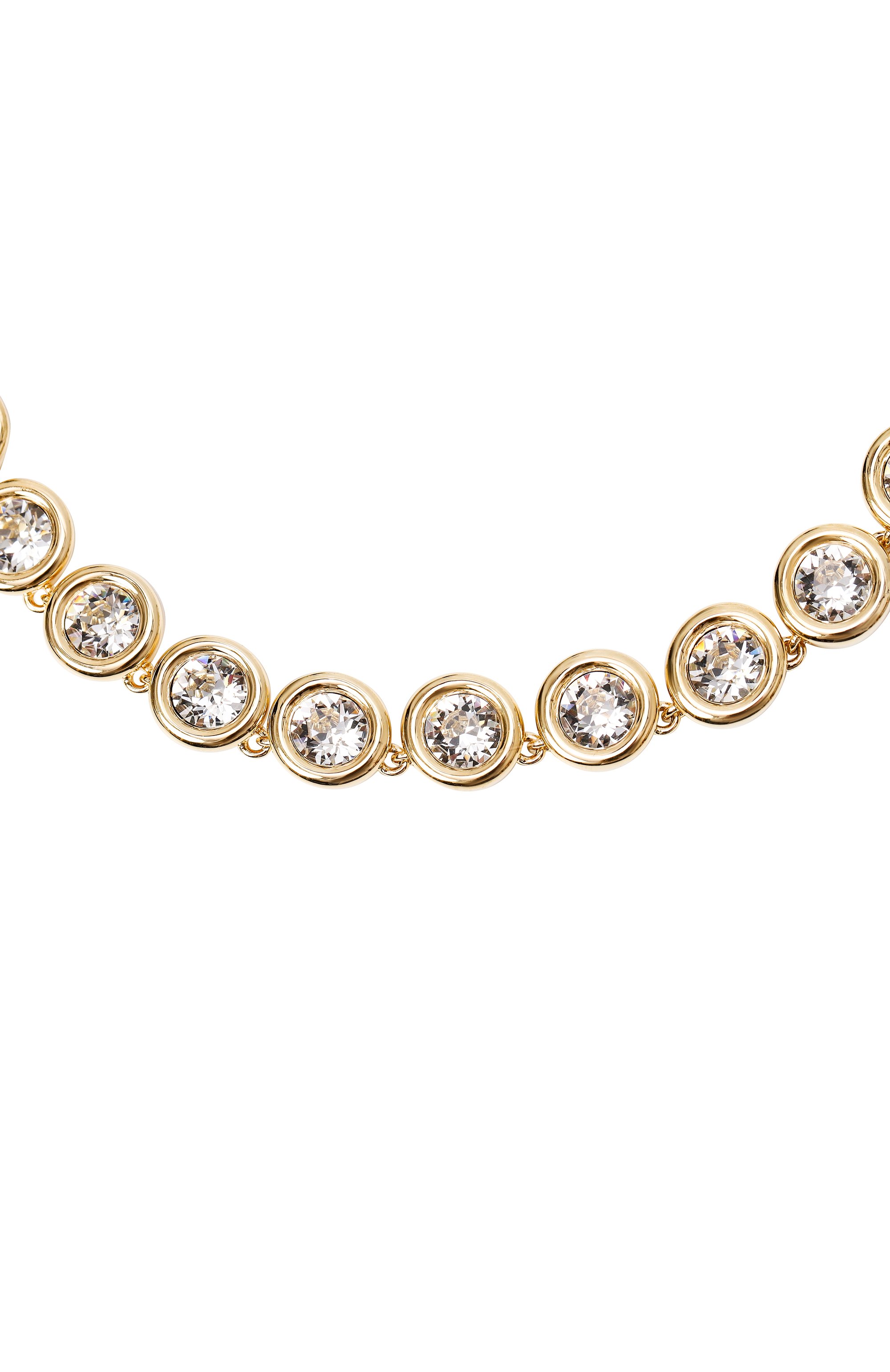 Колье imber SWAROVSKI золотого цвета по цене 46200 руб., арт. 5682585, фото 3 Колье imber SWAROVSKI, арт. 5682585, фото 3