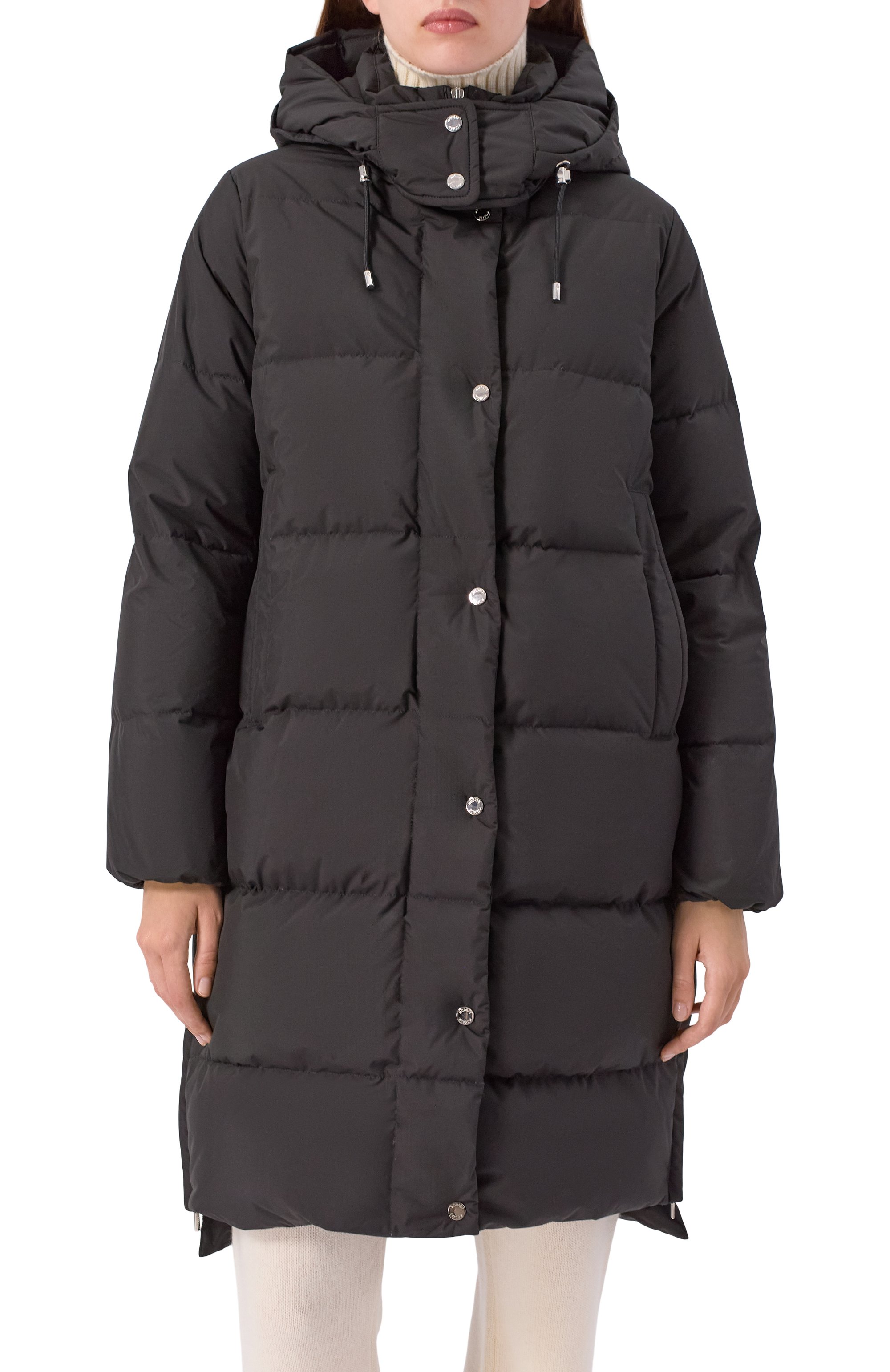 Пуховик bridget-stp MOORER черного цвета по цене 281500 руб., арт. BRIDGET/STP, фото 3 Пуховик bridget-stp MOORER, арт. BRIDGET/STP, фото 3