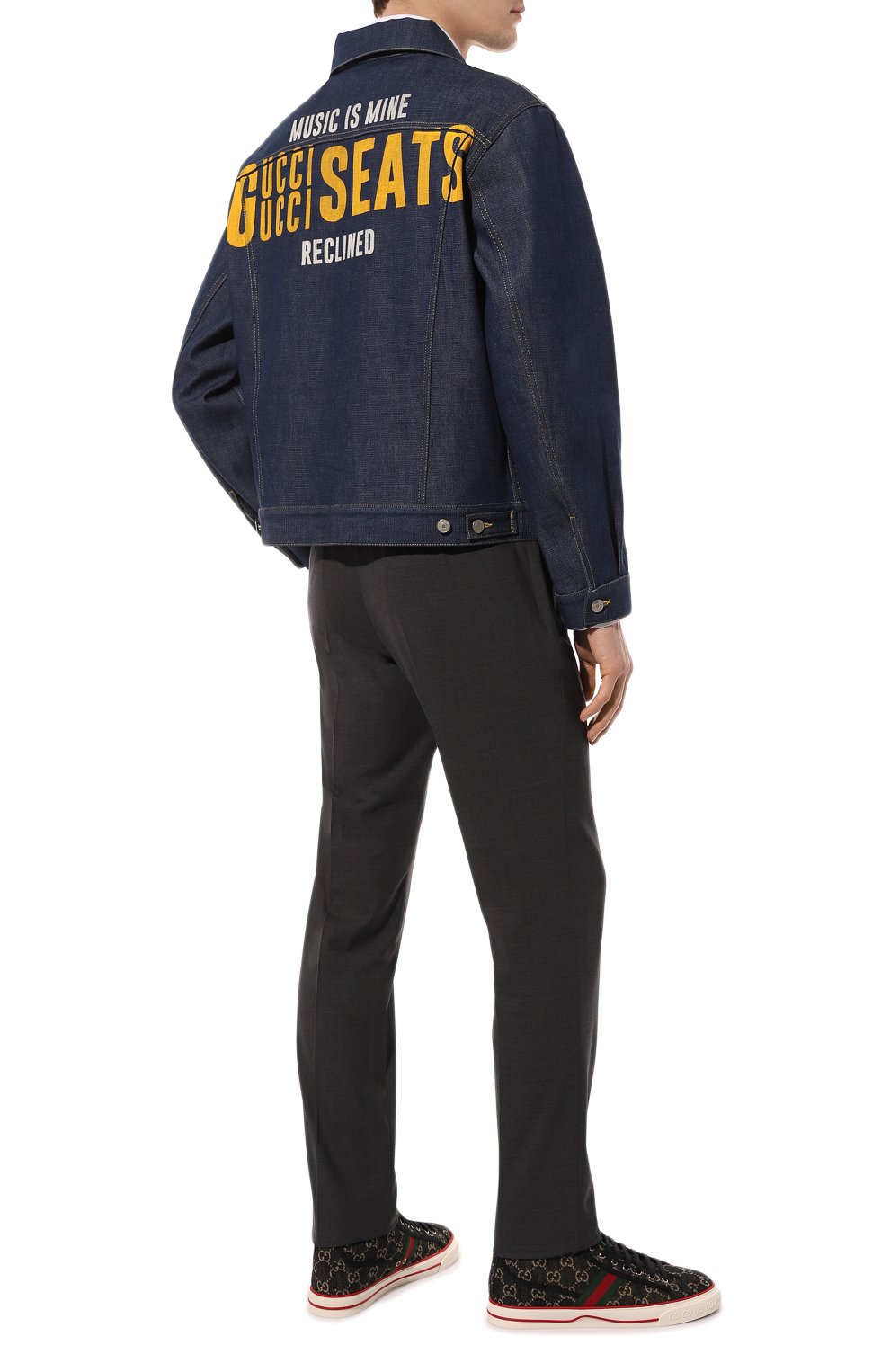 Кеды tennis 1977 high v GUCCI, арт. 625807 UN310, фото 2