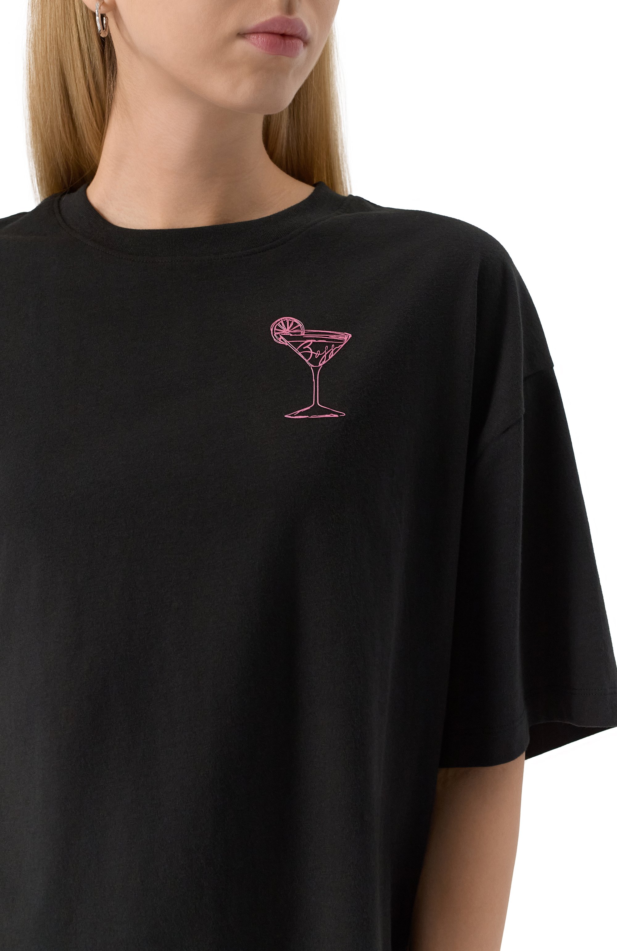 Хлопковая футболка BOSS ORANGE, арт. 50540441, фото 5