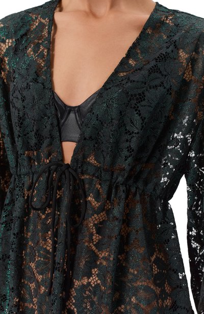 Туника trixa AGENT PROVOCATEUR зеленого цвета по цене 72900 руб., арт. AP12708001300, фото 4 Туника trixa AGENT PROVOCATEUR, арт. AP12708001300, фото 4