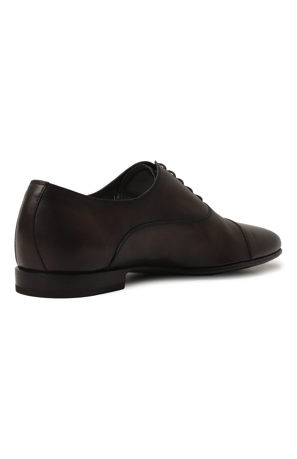 Кожаные оксфорды BARRETT темно-коричневого цвета по цене 65100 руб., арт. 141U002.38/C0RSAR0, фото 5 Кожаные оксфорды BARRETT, арт. 141U002.38/C0RSAR0, фото 5