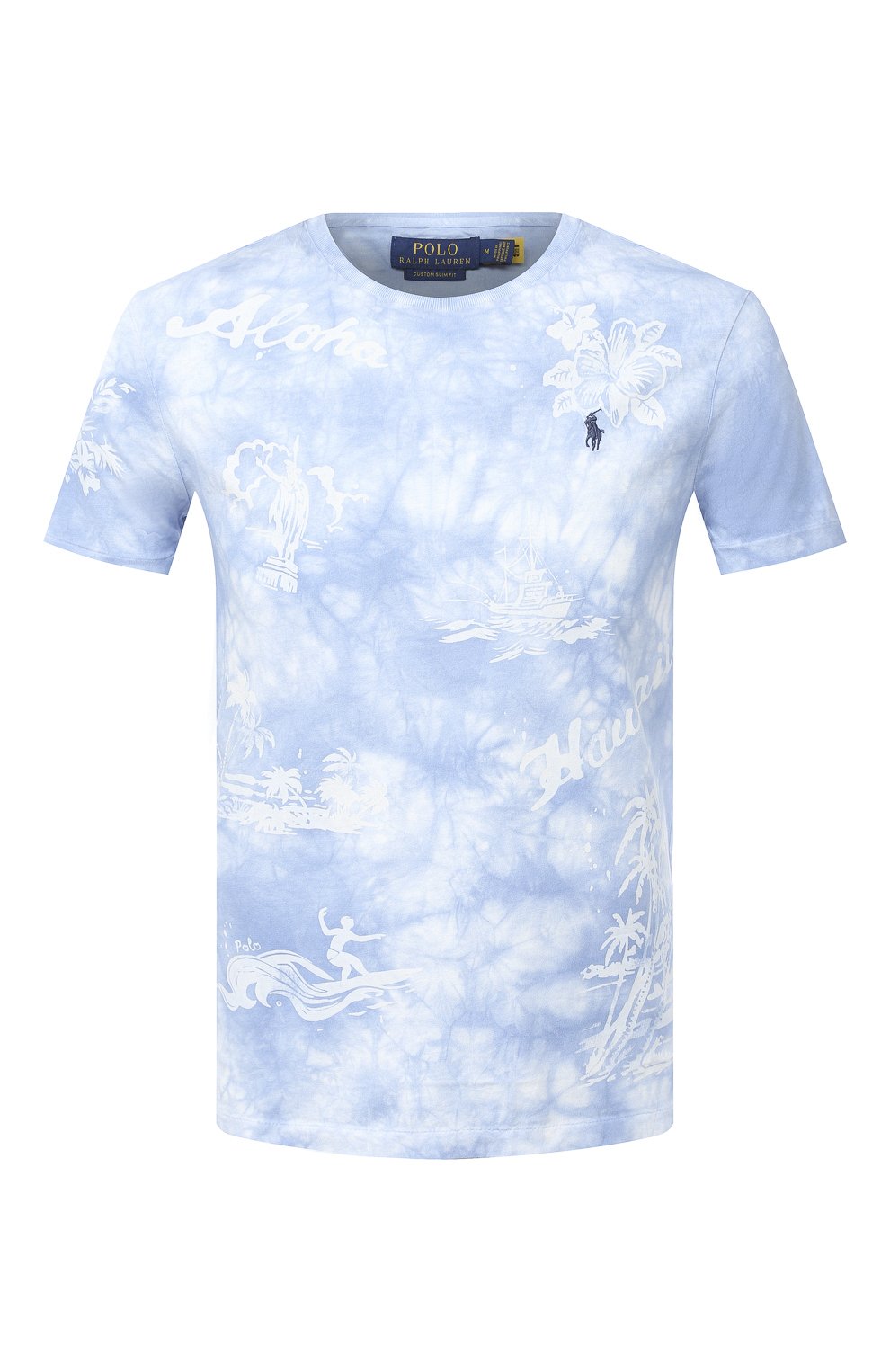 Хлопковая футболка POLO RALPH LAUREN, арт. 710803480, фото 1