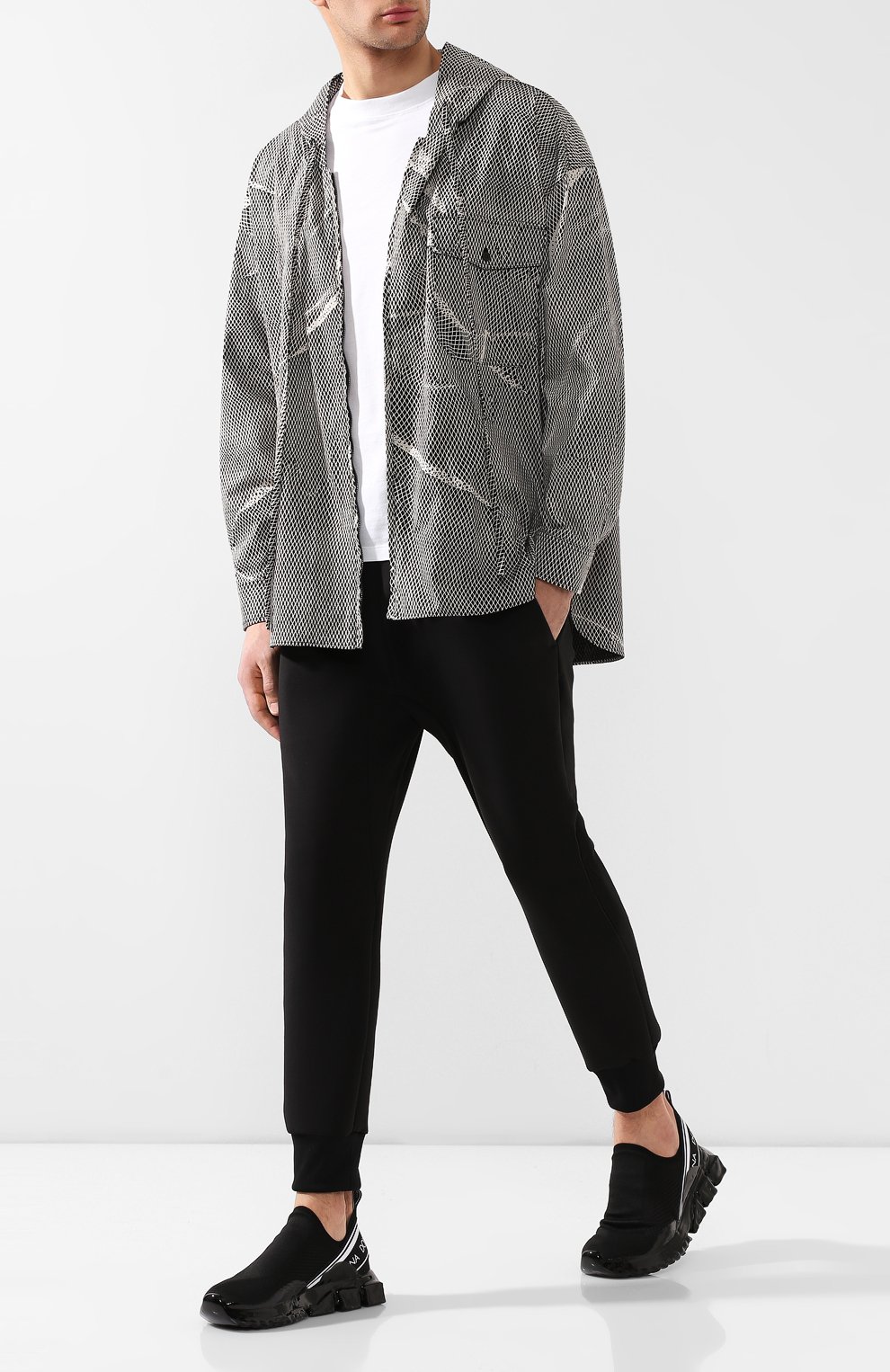 Текстильные кроссовки sorrento DOLCE & GABBANA, арт. CS1595/AK267, фото 2