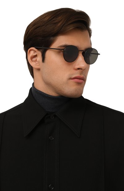 Солнцезащитные очки MYKITA черного цвета по цене 59950 руб., арт. NIS/002, фото 3 Солнцезащитные очки MYKITA, арт. NIS/002, фото 3