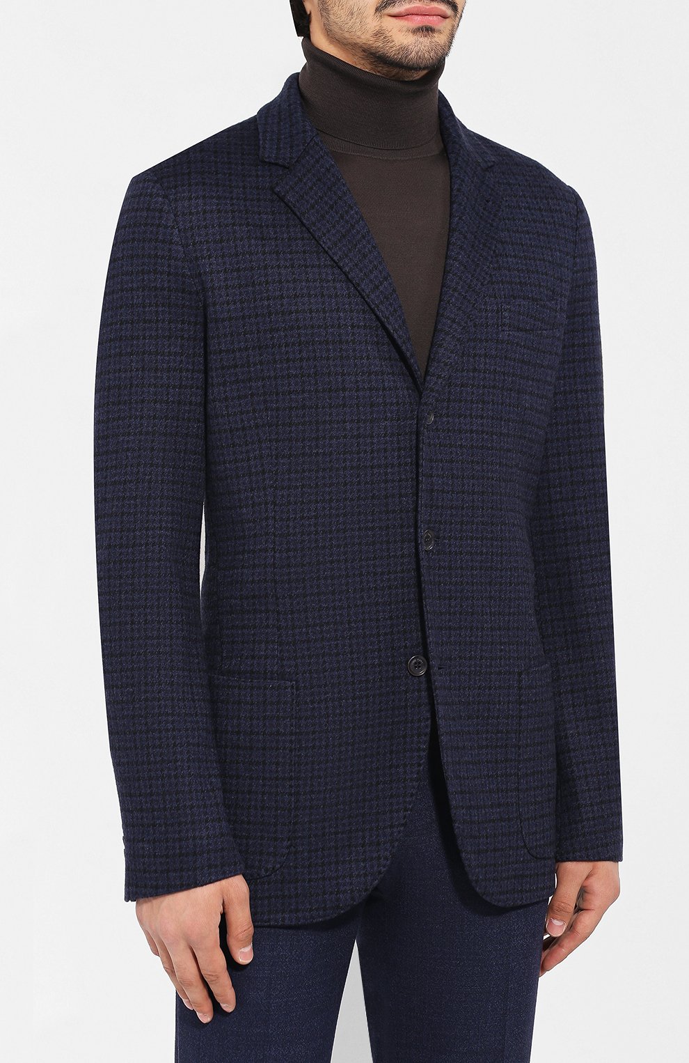 Кашемировый пиджак LORO PIANA, арт. FAI7829, фото 3