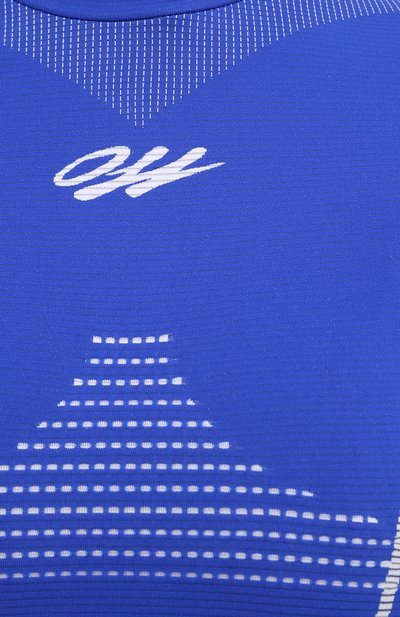 Топ OFF-WHITE синего цвета по цене 29950 руб., арт. 0WVA013R21KNI001, фото 5 Топ OFF-WHITE, арт. 0WVA013R21KNI001, фото 5