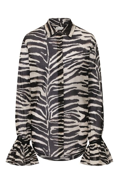 Хлопковая блузка DRIES VAN NOTEN, арт. 201-10759-9001, фото 1