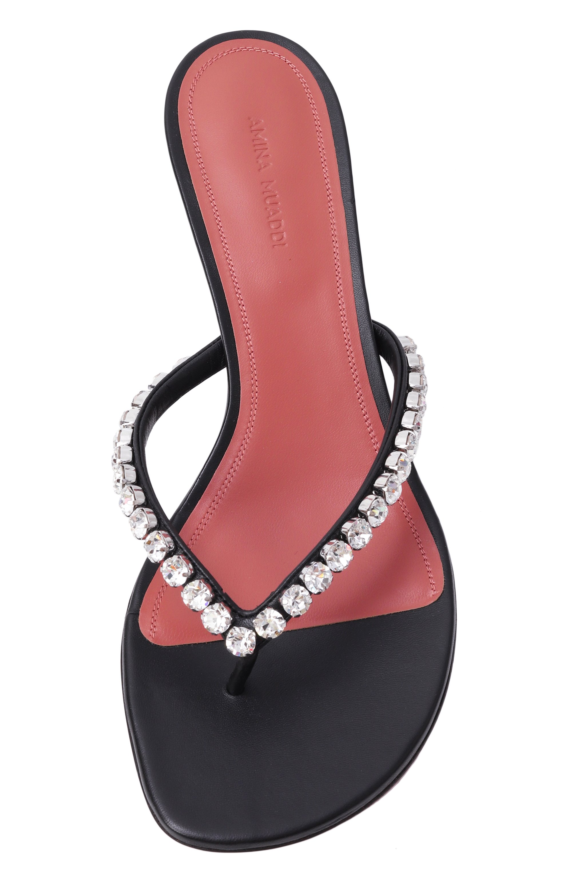 Кожаные мюли gigi 45 AMINA MUADDI, арт. GIGI TH0NG 45/NAPPA, фото 6