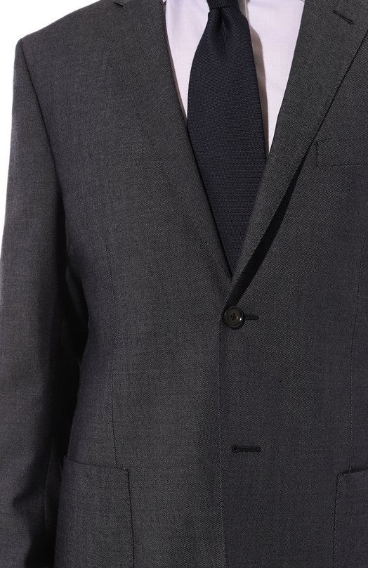 Шерстяной костюм Corneliani 94X002-9418321_SET Синий  94X002-9418321_SET Фото 8