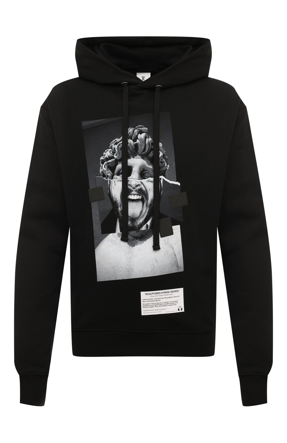 Хлопковое худи DIEGO VENTURINO, арт. D3W4DVFLHZHF, фото 1