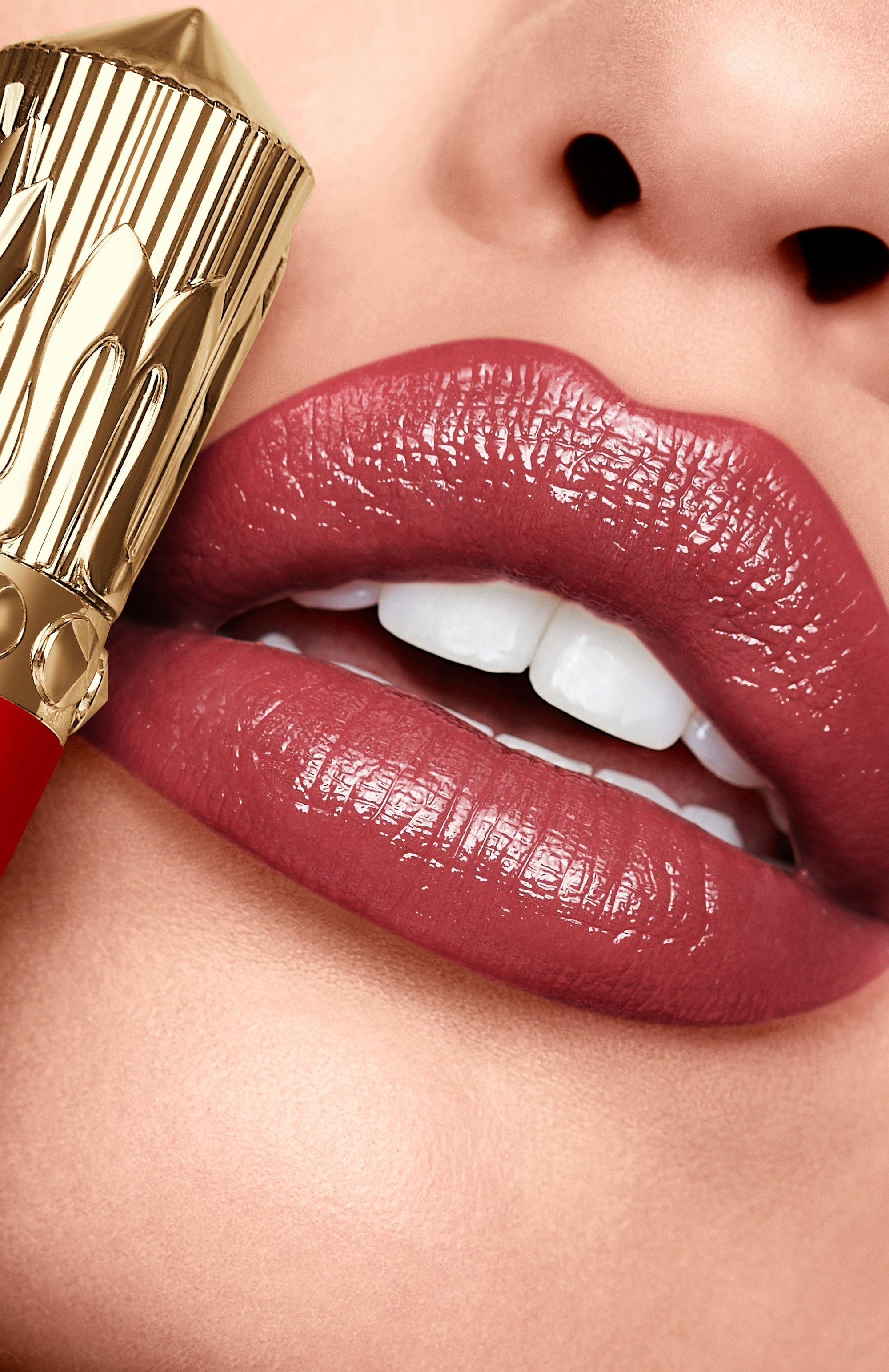 Помада-блеск для губ rouge stiletto glossy shine, оттенок rosewood love 387s (2g) CHRISTIAN LOUBOUTIN, арт. 8435415078252, фото 6