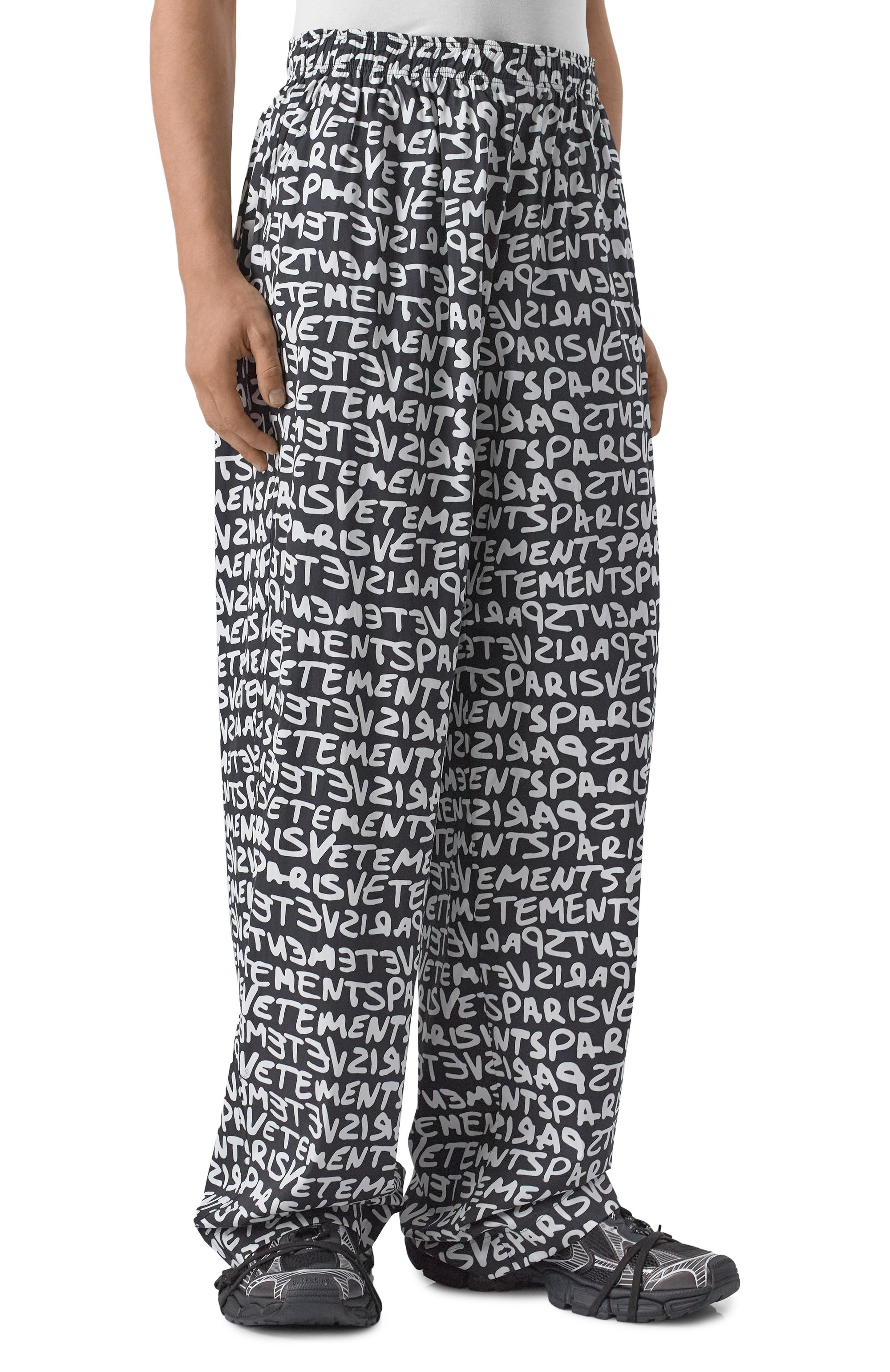 Хлопковые брюки VETEMENTS, арт. UE64PA240BW, фото 3