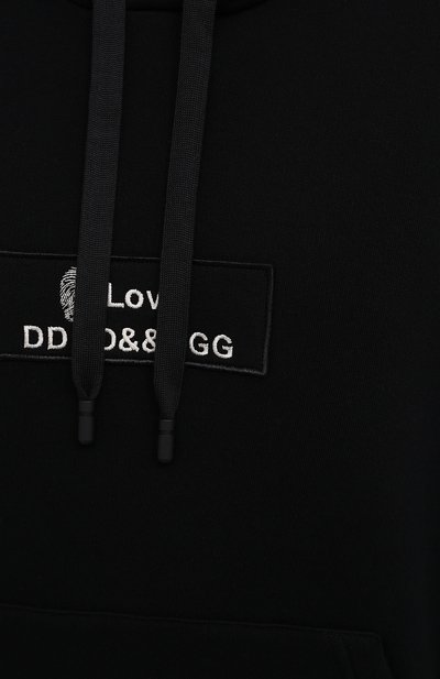 Хлопковое худи DOLCE & GABBANA, арт. G9TE7Z/FU77G, фото 5