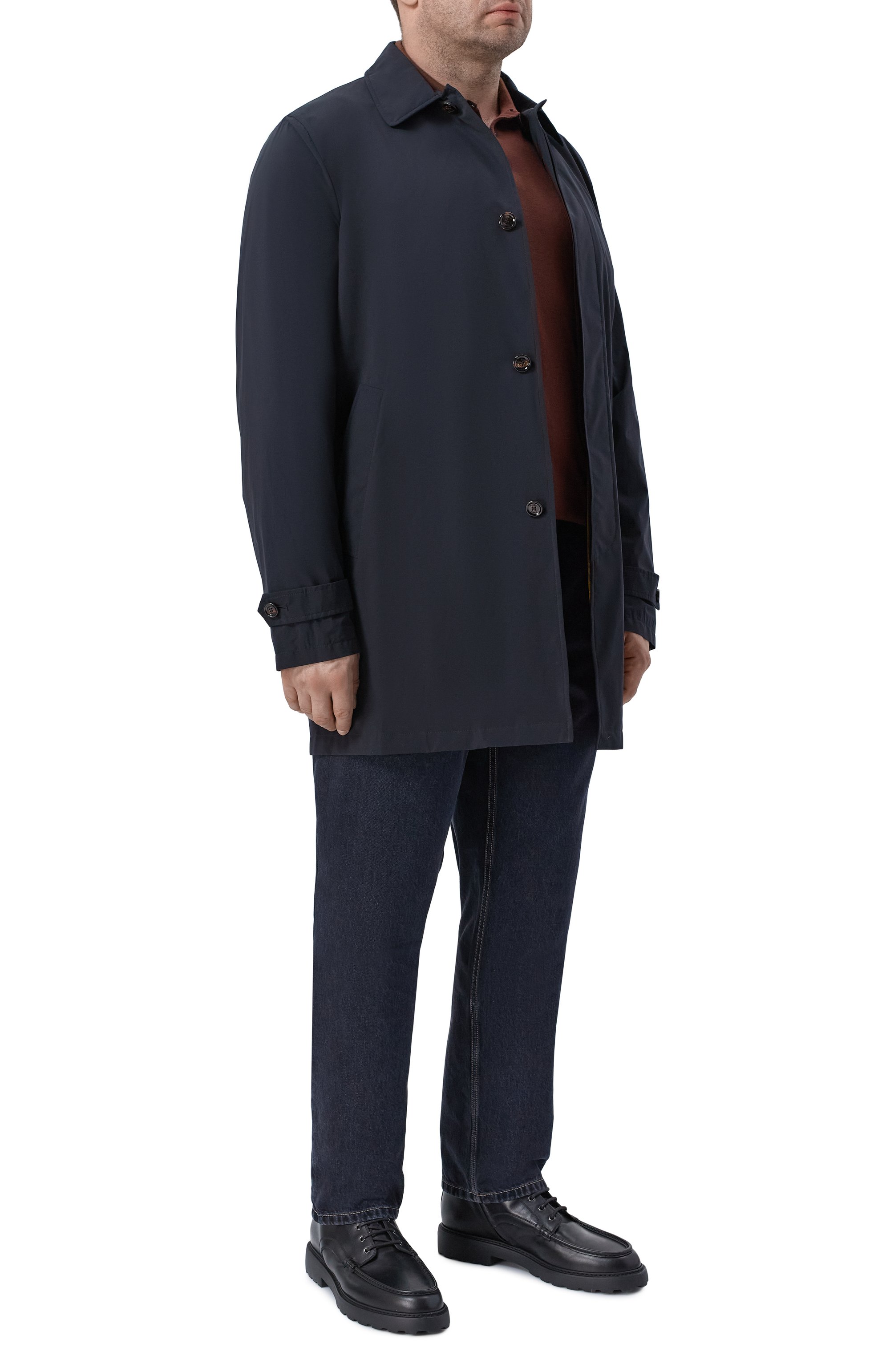 Хлопковое поло IL BORGO CASHMERE коричневого цвета по цене 88500 руб., арт. MS60-1302-M0DG0B//MTM, фото 2 Хлопковое поло IL BORGO CASHMERE, арт. MS60-1302-M0DG0B//MTM, фото 2