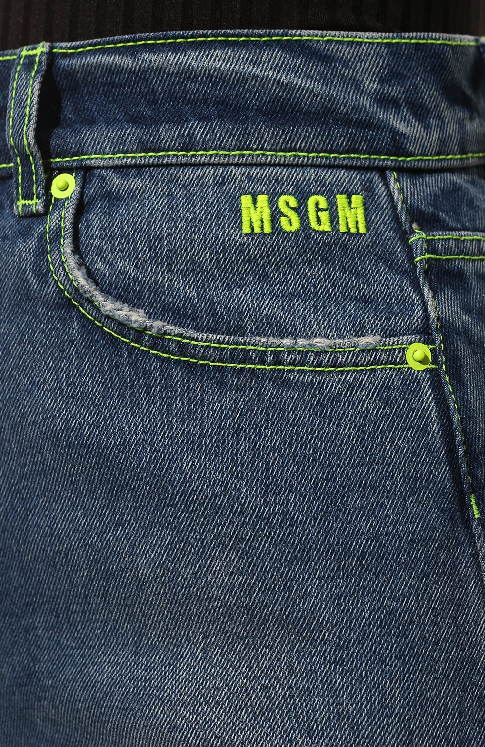 Джинсовая юбка MSGM, арт. 3241MDD45L 227276, фото 5