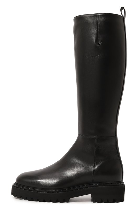 Кожаные сапоги Officine Creative Чёрный, фото 4