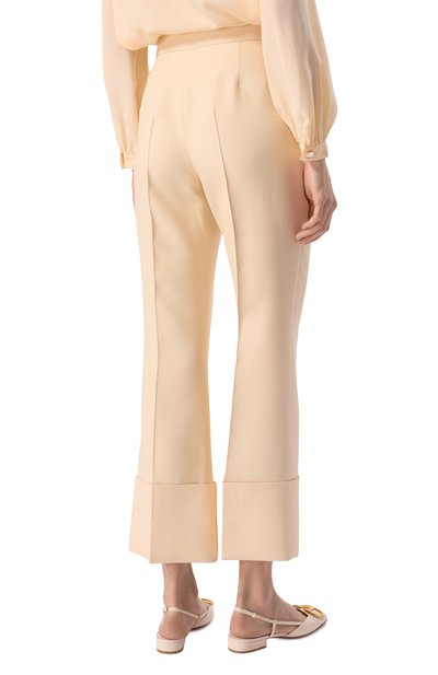 Брюки из шерсти и шелка VALENTINO, арт. 6B3RB6451CF, фото 4