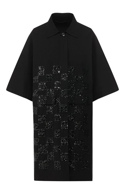 Женское хлопковое пальто DRIES VAN NOTEN, арт. 191-30210-7293