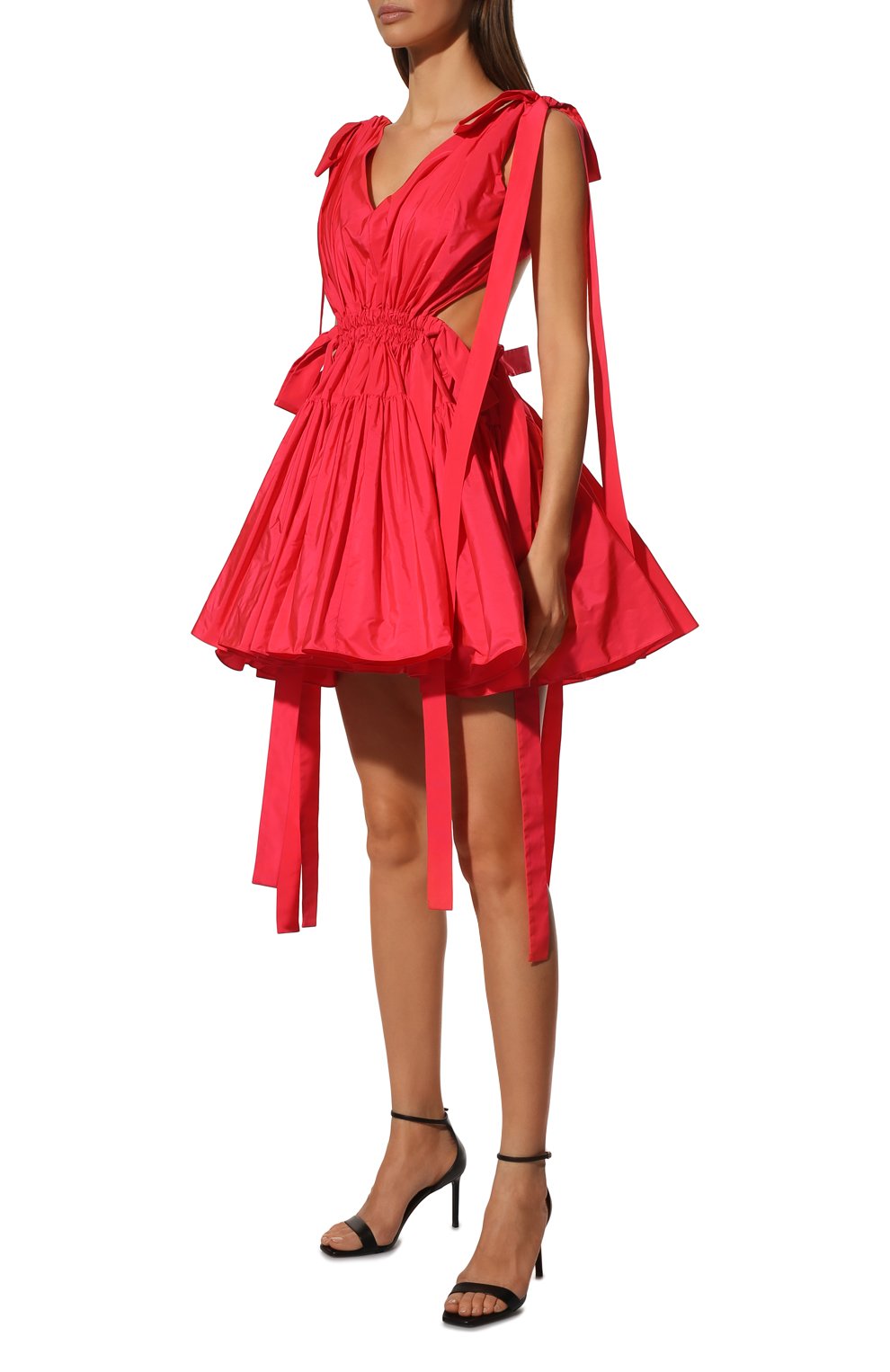 Платье ALEXANDER MCQUEEN фуксия цвета по цене 335500 руб., арт. 694827/QEACX, фото 3 Платье ALEXANDER MCQUEEN, арт. 694827/QEACX, фото 3
