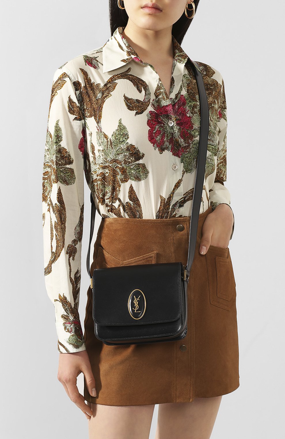 Сумка le 61 besace small SAINT LAURENT, арт. 617102/02G0W, фото 2