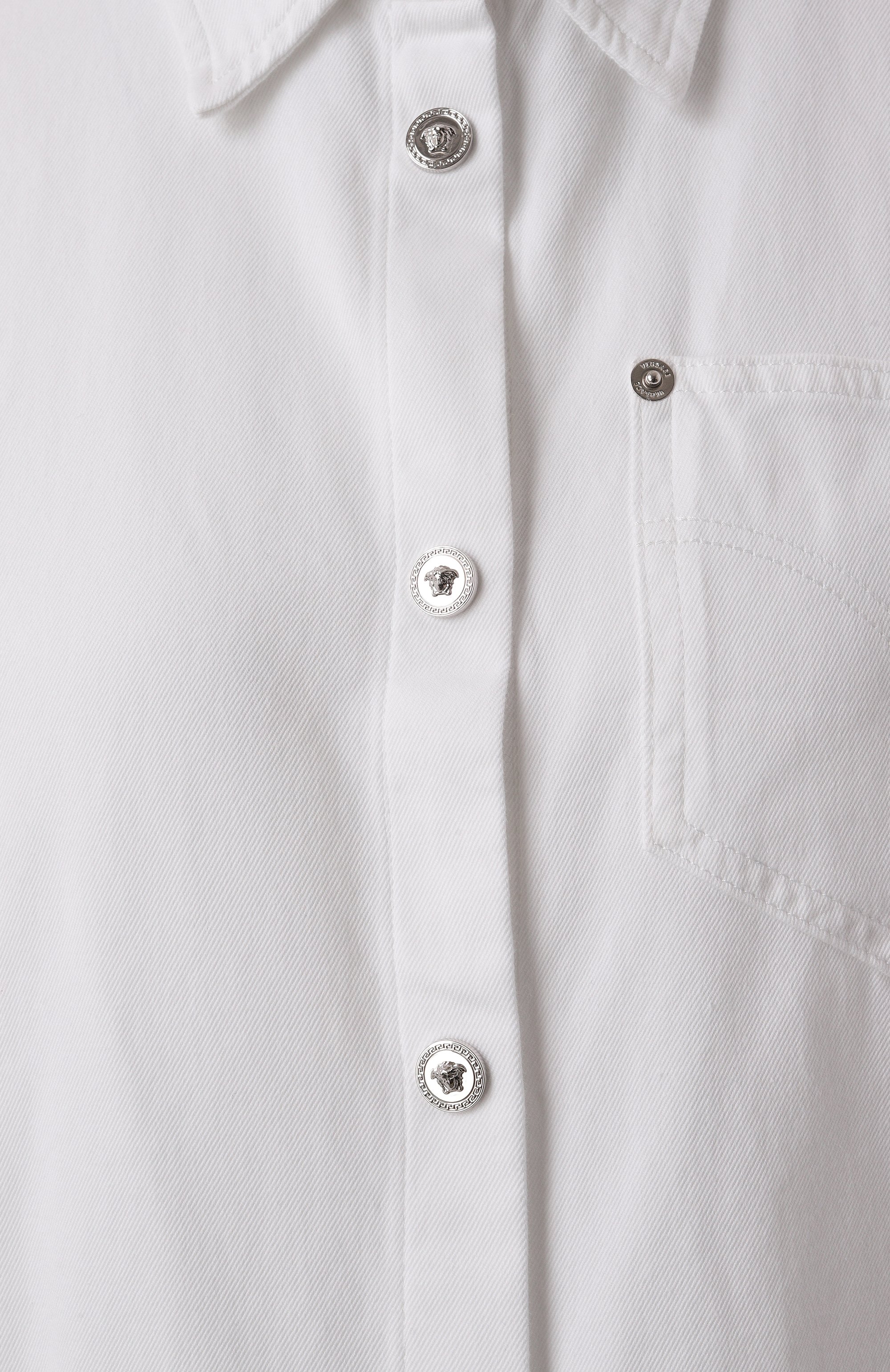 Джинсовая рубашка VERSACE, арт. 1019018/1A13651, фото 6