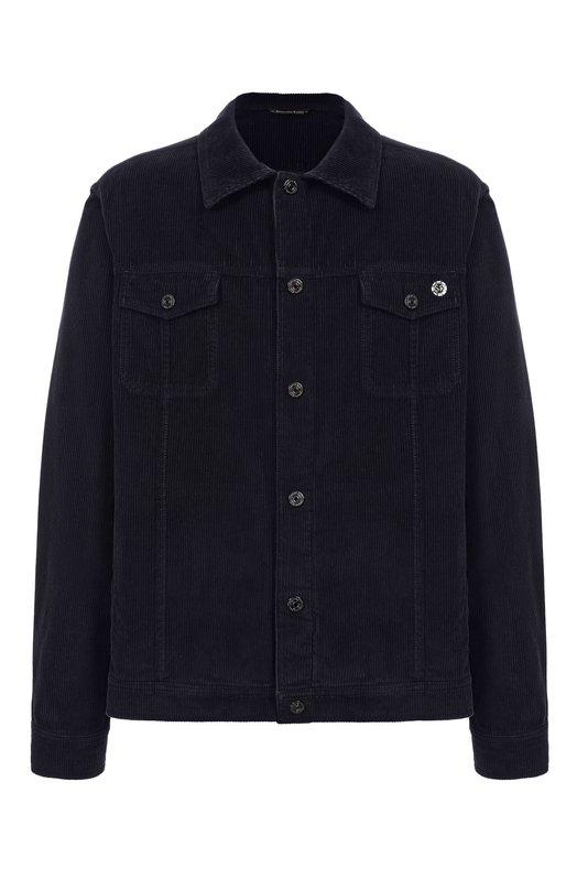 Вельветовая куртка-рубашка Stefano Ricci MFJ5300210/RT15PT/60 Синий MFJ5300210/RT15PT/60